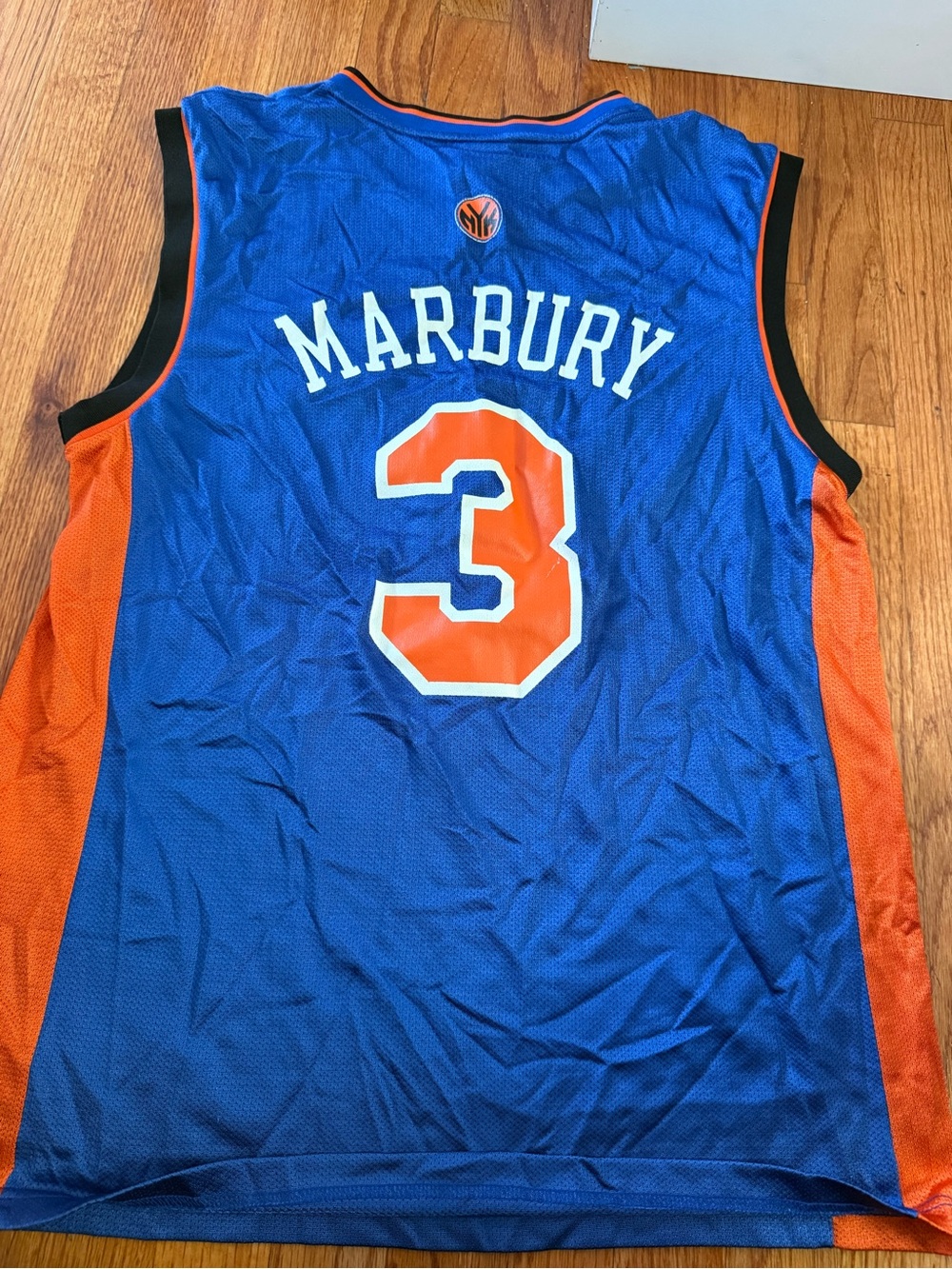New York Knicks Stephon Marbury Reebok Jersey NBA Swingman Medium